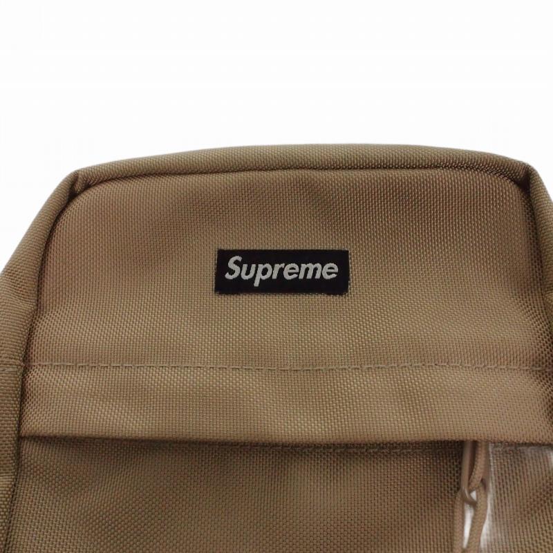 シュプリーム SUPREME 18SS Shoulder Bag Tan ショルダーバッグ 鞄 ベージュ メンズ