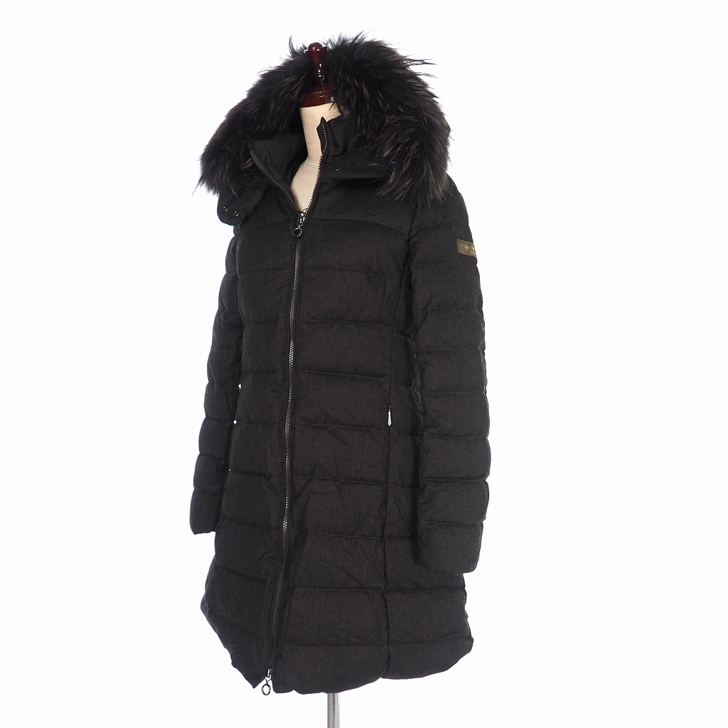 冬季五輪 新品未使用!!TATRAS ロングコート ファー 01 ダウン ...