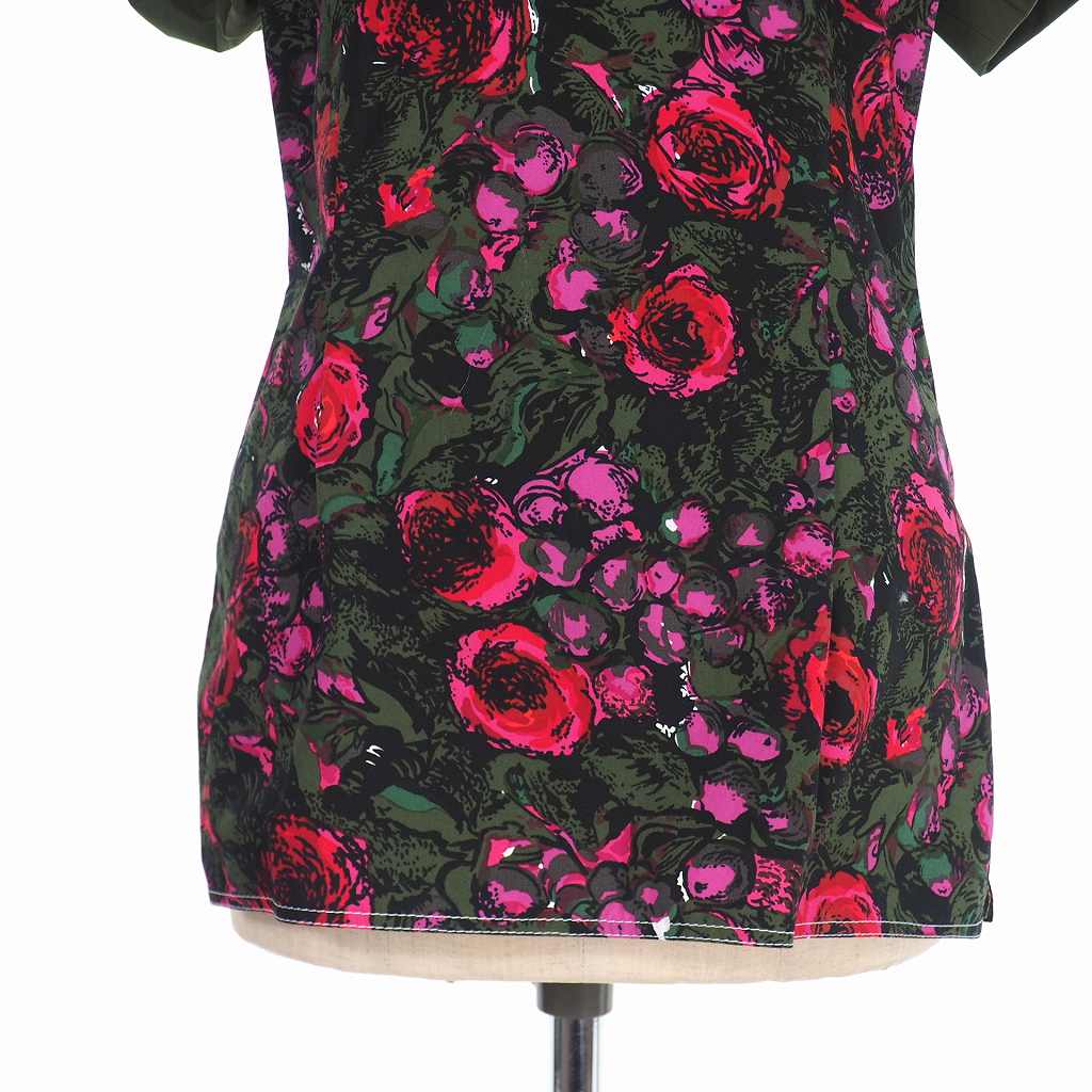 未使用品 マルニ MARNI 20SS フラワー プリント 半袖 シャツ 40 
