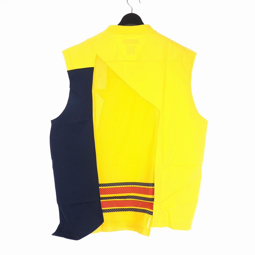 未使用品 ファセッタズム FACETASM 17SS Vネック メッシュ タンク 