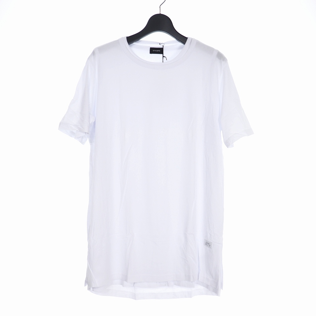 スタンプド Stampd Echo Tee ロング レイヤード Tシャツ 半袖 カットソー S 白 ホワイト Sla M1143te 2 メンズ 3 ベクトルパーク