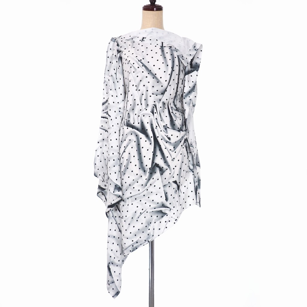 未使用品 エムエムシックス MM6 メゾンマルジェラ 20SS ドット 転写  