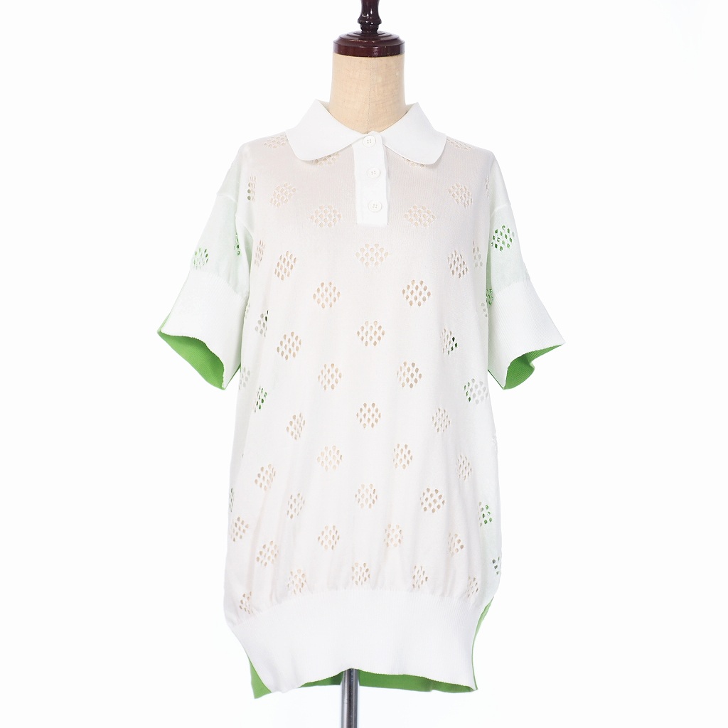 Maison Margiela 半袖ニット S ホワイト