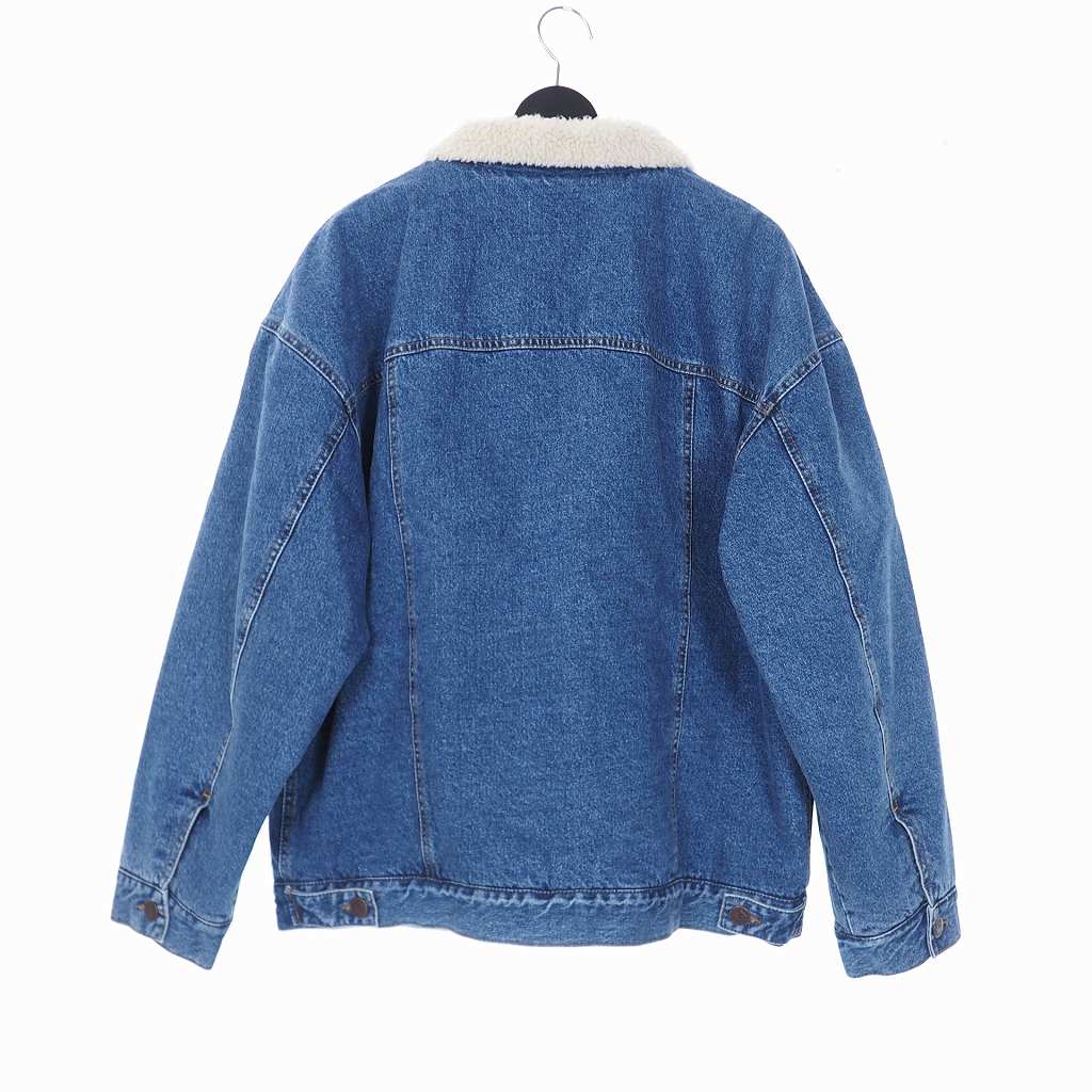 未使用品 ゲス GUESS GREEN LABEL グリーン レーベル BOA DENIM JACKET 