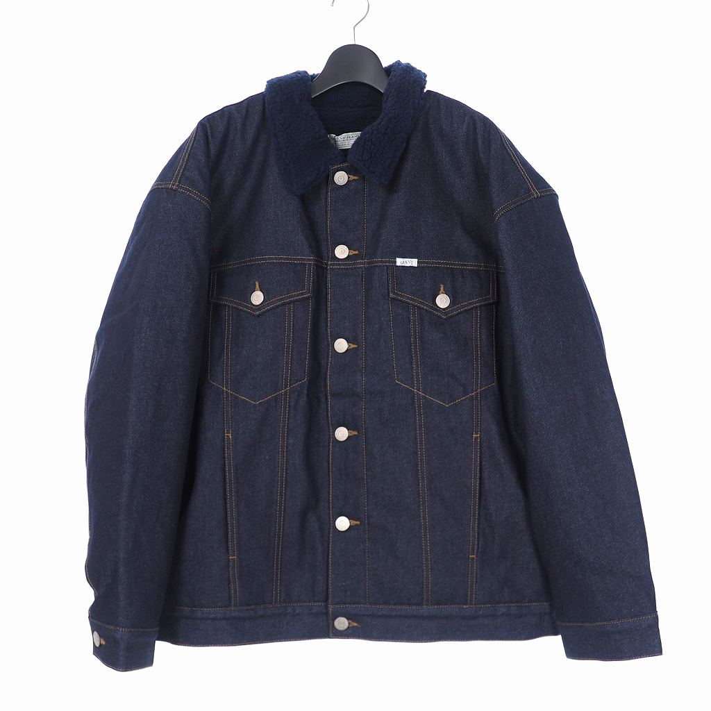 未使用品 ゲス GUESS GREEN LABEL グリーン レーベル BOA DENIM JACKET 