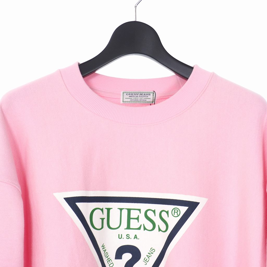 未使用品 ゲス GUESS GREEN LABEL グリーン レーベル ロゴ プリント 