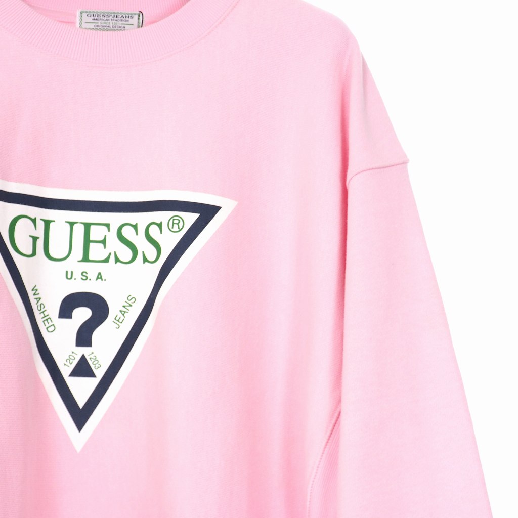 未使用品 ゲス GUESS GREEN LABEL グリーン レーベル ロゴ プリント  