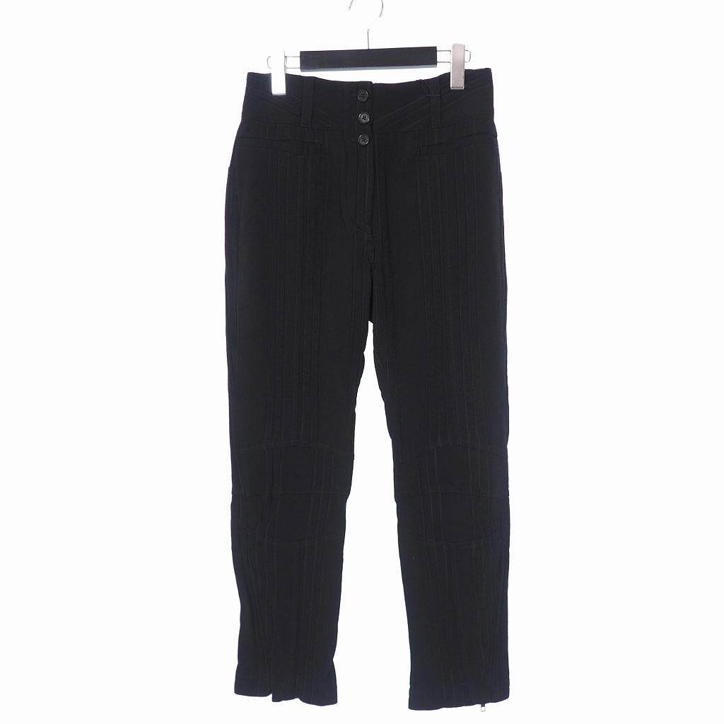 未使用品 アンドゥムルメステール ANN DEMEULEMEESTER 19AW 裾ジップ 