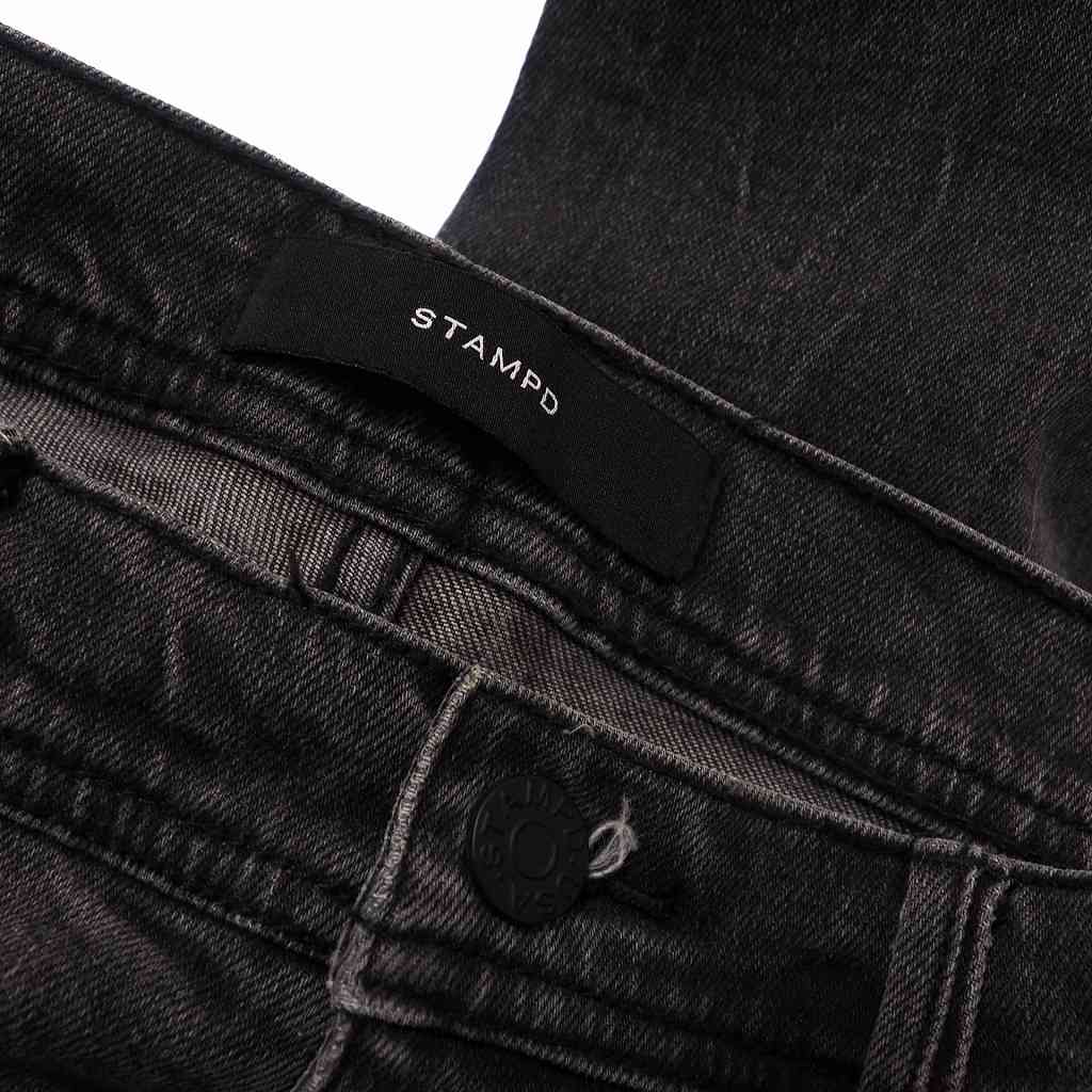 限定版 未使用品 メンズ 黒 ブラック ジーンズ ダメージ パンツ デニム スキニー クラッシュ加工 Stampd スタンプド デニム ジーンズ Www Comisariatolosandes Com