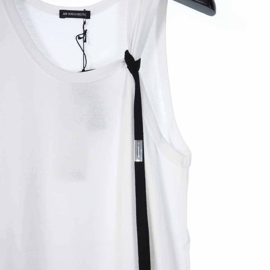 未使用品 アンドゥムルメステール ANN DEMEULEMEESTER 21AW リボン ...