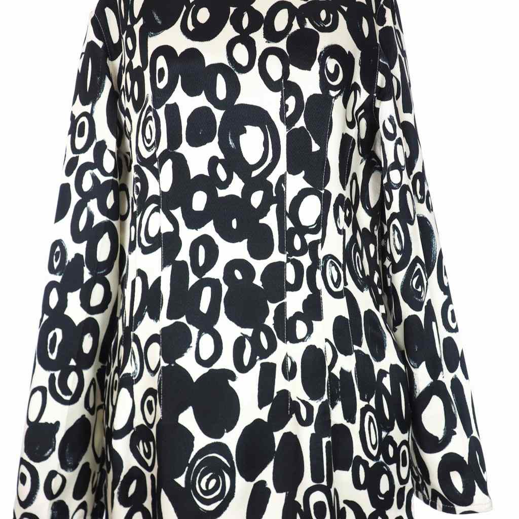未使用品 マルニ MARNI 20AW 総柄 プリント ロングワンピース 長袖 