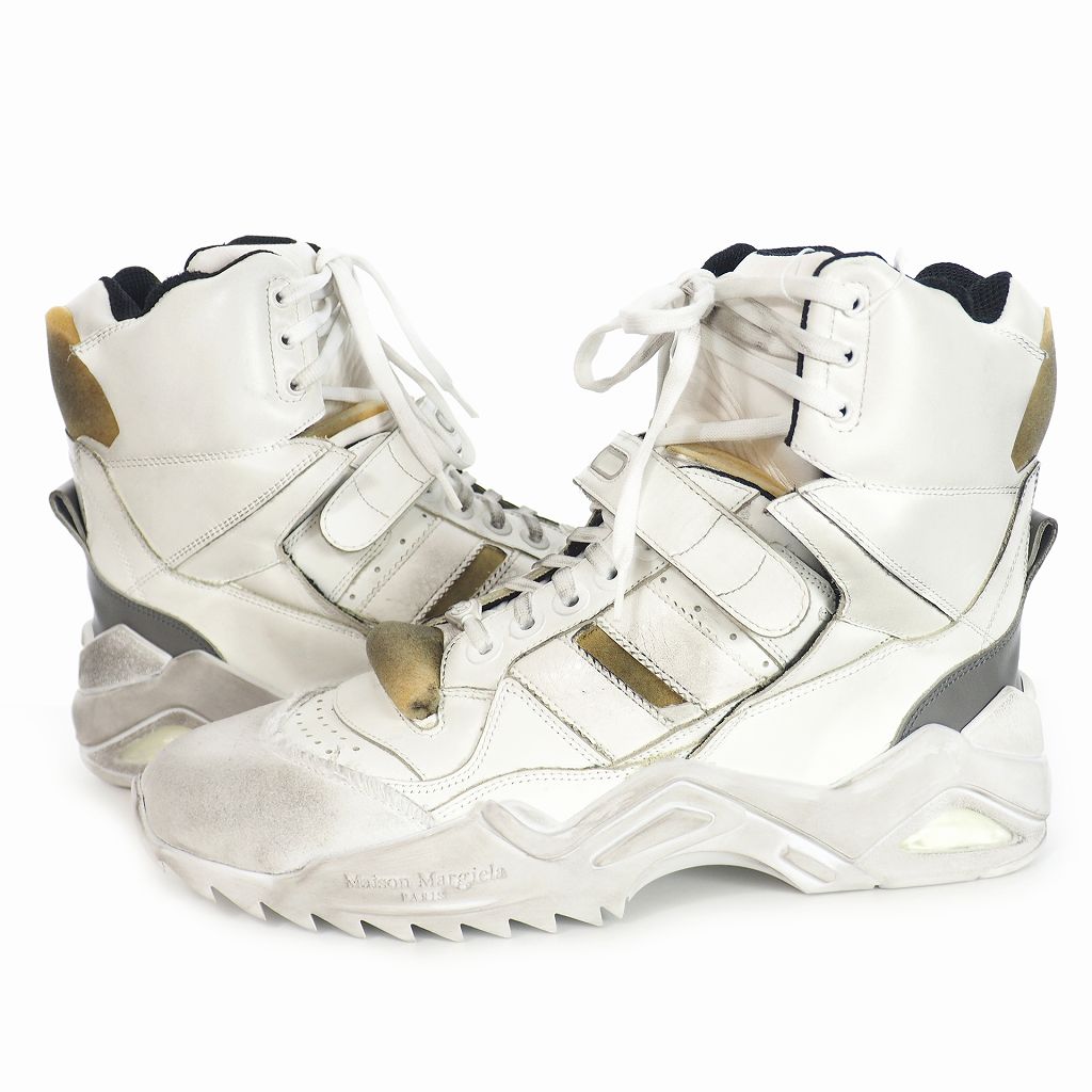 未使用品 メゾンマルジェラ Maison Margiela 19AW ハイトップ 未使用品 メゾンマルジェラ Maison Margiela 19AW ハイトップ