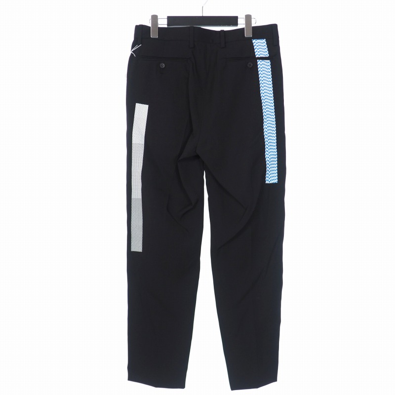 ファセッタズム FACETASM 21SS BARCODE PRINT TROUSERS トラウザーズ 