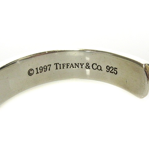 ティファニー TIFFANY & CO. 1837 1997 ロゴ 刻印 カフ バングル 