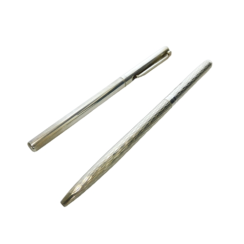 ティファニー Tiffany Co ボールペン 2点セット ツイスト式 キャップ式 Tクリップ 925 シルバー 筆記用具 文房具 メンズ レディース 4 ベクトルパーク