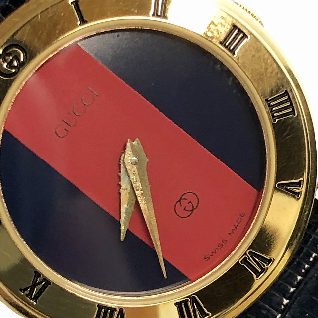 グッチ GUCCI 腕時計 3000L シェリーライン レザーベルト クォーツ