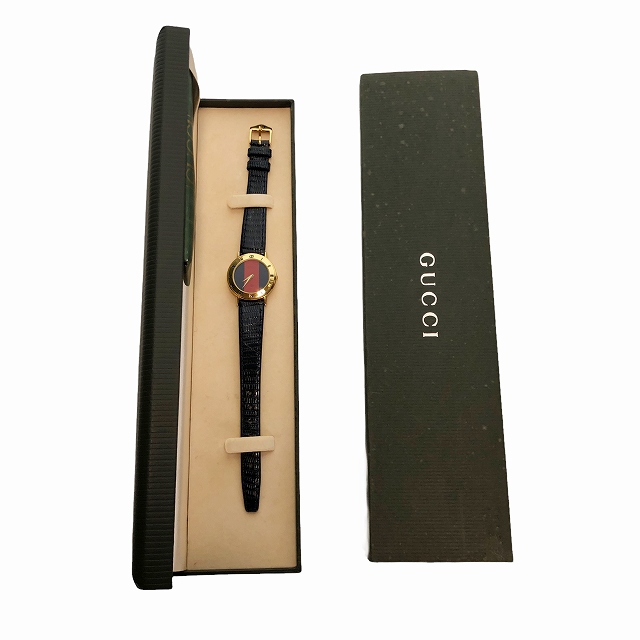 グッチ GUCCI 腕時計 3000L シェリーライン レザーベルト クォーツ