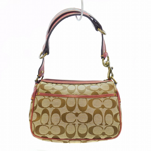 コーチ COACH 7061 シグネチャー ハンドバッグ ショルダーバッグ 