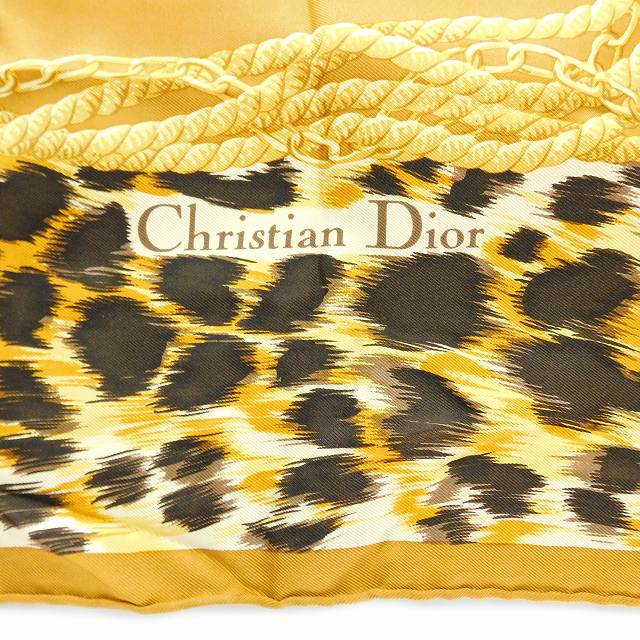 クリスチャンディオール Christian Dior 大判 スカーフ ストール 
