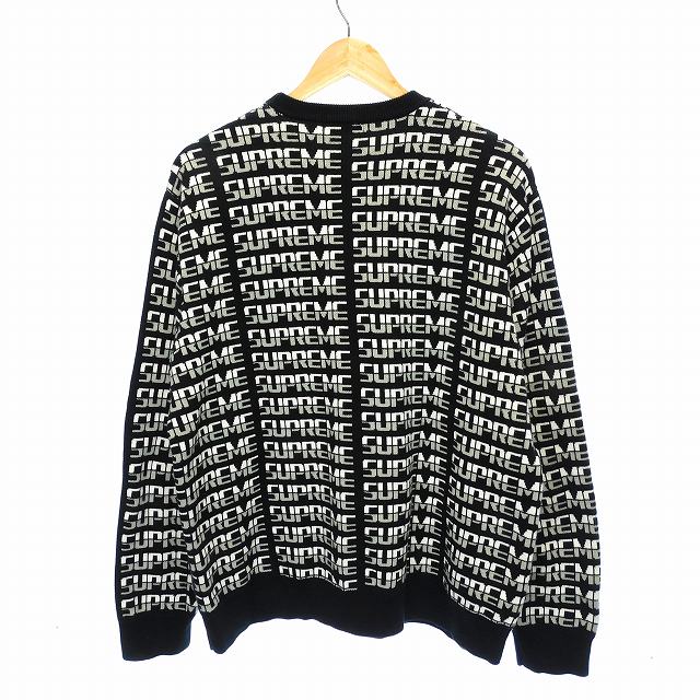 シュプリーム SUPREME Repeat Sweater ニット セーター 長袖 ロゴ 総柄  
