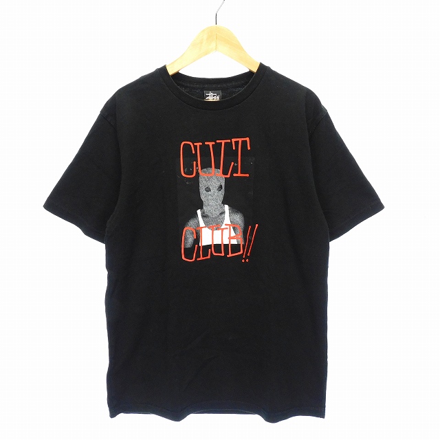 ステューシー STUSSY × FRANK CULT CLUB Tシャツ 半袖 プリント ロゴ 