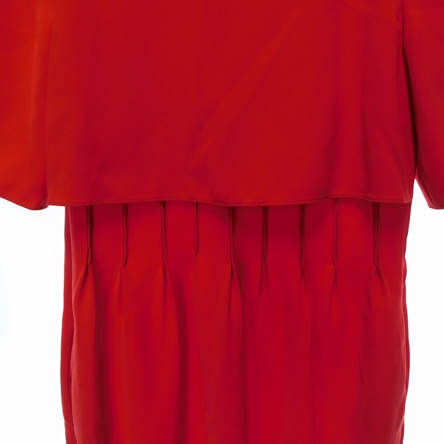 新品同様】ジョルジオ・アルマーニ 赤ワンピース 【公式通販】