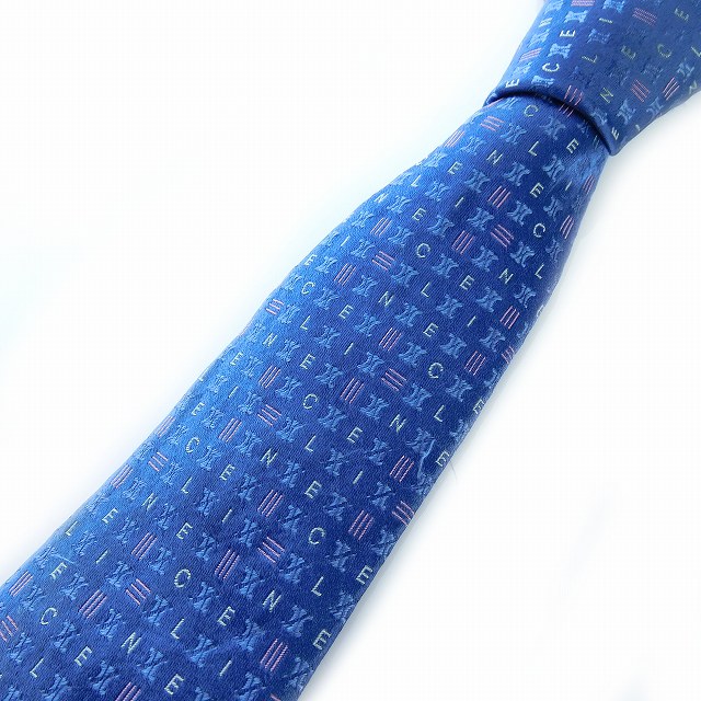 セリーヌ CELINE ネクタイ レギュラータイ シルク イタリア製 ロゴ 総  