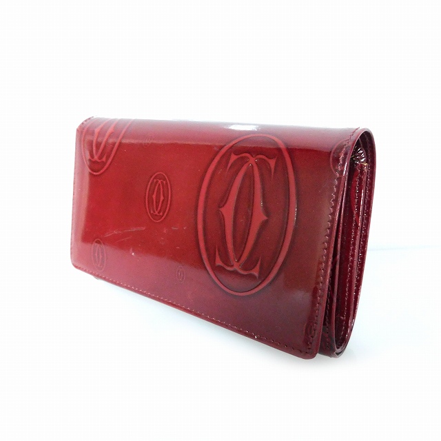 カルティエ Cartier ハッピーバースデー 二つ折り財布 L字ジップ カルティエ Cartier ハッピーバースデー 二つ折り財布 L字ジップ