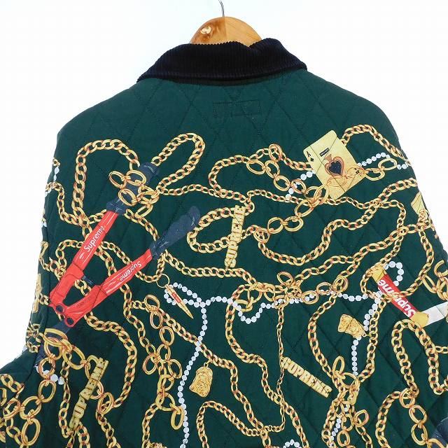 シュプリーム SUPREME Chains Quilted Jacket チェーンキルト  
