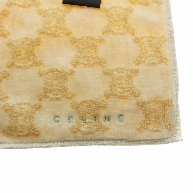 セリーヌ　マカダム柄　タオルケット　2枚セット　ベージュ　ピンク　CELINE CELINE セリーヌ Cマカダム タオルケット 2枚セット - メルカリ