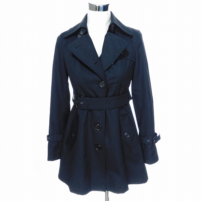 バーバリーブルーレーベル BURBERRY BLUE LABEL トレンチコート ウール  