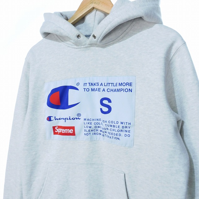 シュプリーム SUPREME チャンピオン Champion Label Hooded Sweatshirt 