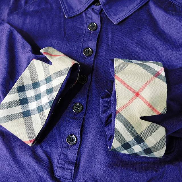 Burberry London ストレッチポロシャツ バーバリー ロンドン バーバリー ロンドン BURBERRY LONDON ポロシャツ 長袖 ノバ