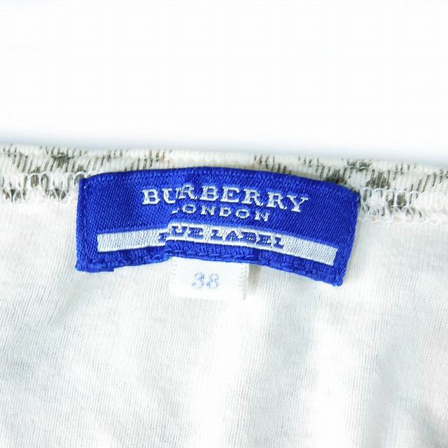 BURBERRY BLUE LABEL チェック柄 ノースリーブ キャミソール BURBERRY