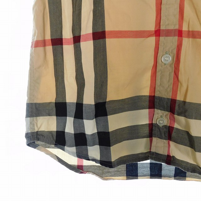バーバリー チルドレン BURBERRY CHILDREN ノバチェック シャツ 半袖 