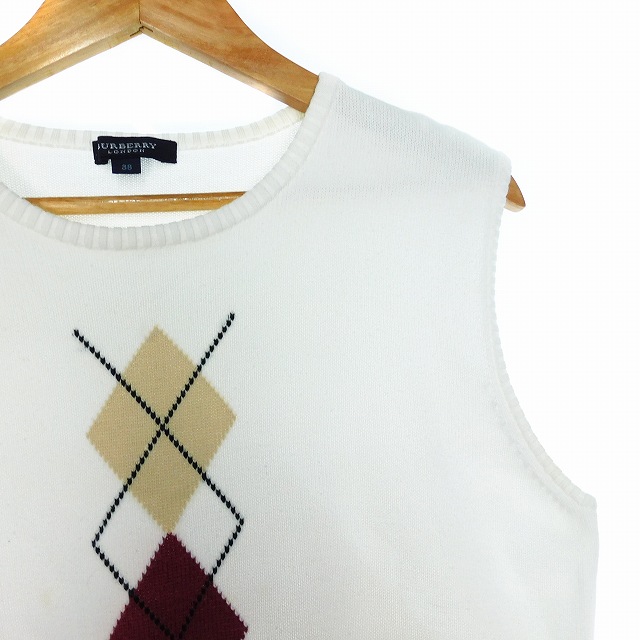 バーバリー ロンドン BURBERRY LONDON ニット ベスト クルーネック
