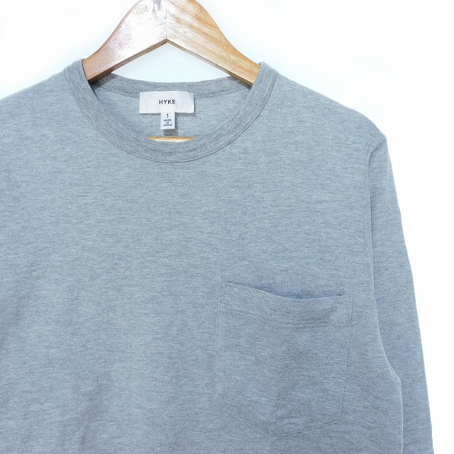 【未着用】HYKE ハイク　ポケットTシャツ　ブラック　サイズ1