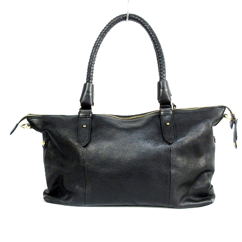 コールハーン COLE HAAN ハンドバック ショルダー 2way レザー 無地 黒  