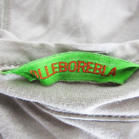 アルベロベロ ALBEROBELLO olleborebla カットソー チュニック丈 七分 