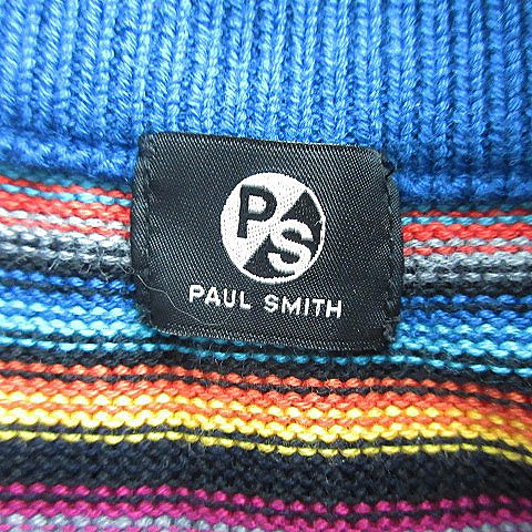 ピーエスポールスミス PS Paul Smith ボーダー サマーニット 