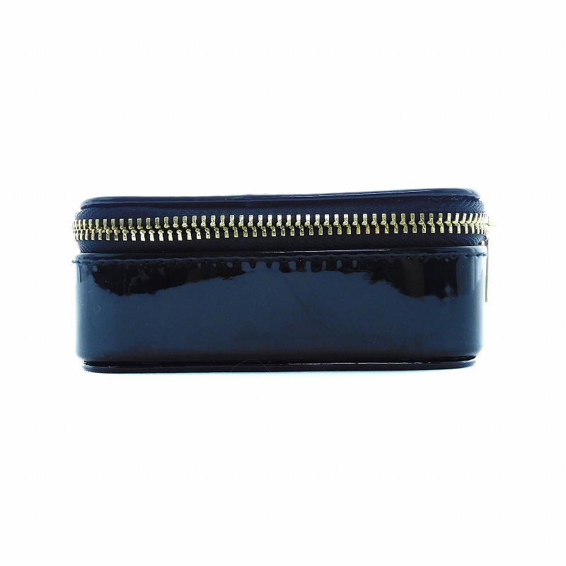 イヴサンローラン YVES SAINT LAURENT ボーテ BEAUTE ミラー付きバニティポーチ メイクポーチ ボックス エナメル ロゴプレート  黒 ブラック 小物 ☆AA☆ /TYM レディース 204-202310190284 | ベクトルパーク