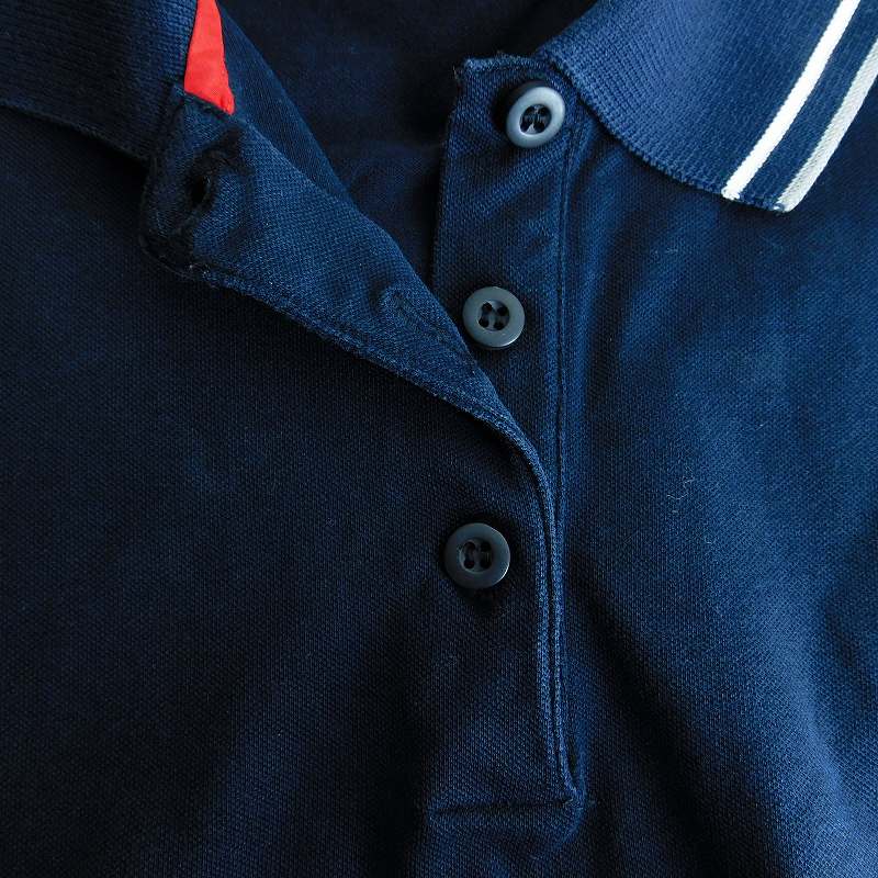 【希少・2XL】PRADA プラダ ポロシャツ 半袖 トリコロール ラバーロゴ 希少・2XL】PRADA プラダ ポロシャツ 半袖 トリコロール