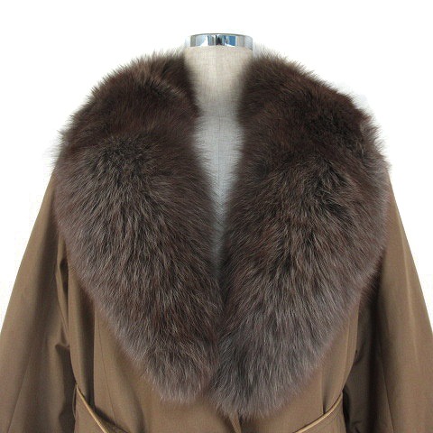 美品　hausammann+moos Diolen cotton ロングコート USED】80's-90's Diolen cotton + hausammann+moos