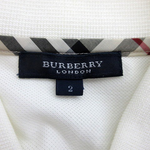 バーバリー ロンドン BURBERRY LONDON ポロシャツ 半袖 鹿の子