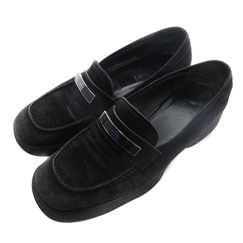 GUCCI ローファー 黒