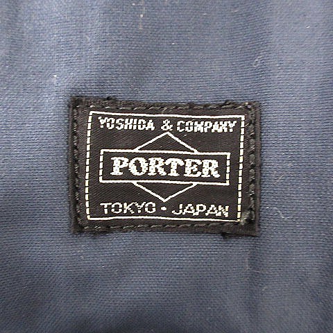 【極美品】 PORTER HIKE ポーター ボストンバッグ ネイビー 紺 レア美品！ポーター ハイク ミニボストンバッグ 2WAY ネイビー