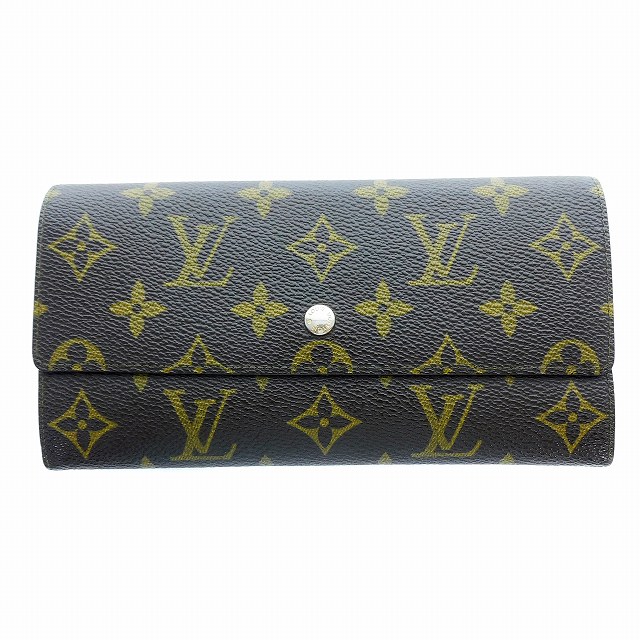 ルイヴィトン LOUIS VUITTON 長財布 モノグラム ポシェット ポルト 