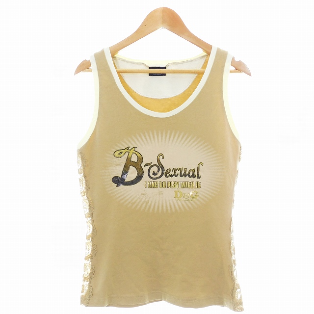 D&G ドルチェアンドガッパーナ ドルガバ タンクトップ S サマー
