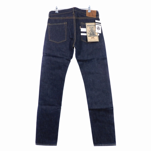 未使用品 桃太郎ジーンズ MOMOTARO JEANS 0306-18SP 出陣レーベル