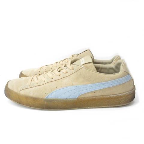 プーマ Puma Maison Kitsune メゾンキツネ Suede Crepe 01 スニーカー ベージュ Us12 30cm 箱 0623 メンズ 7 ベクトルパーク